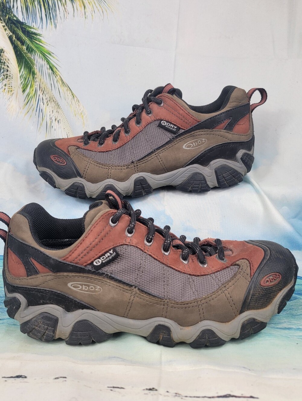 OBOZ Firebrand Waterproof Hiking Shoes Mens 9
